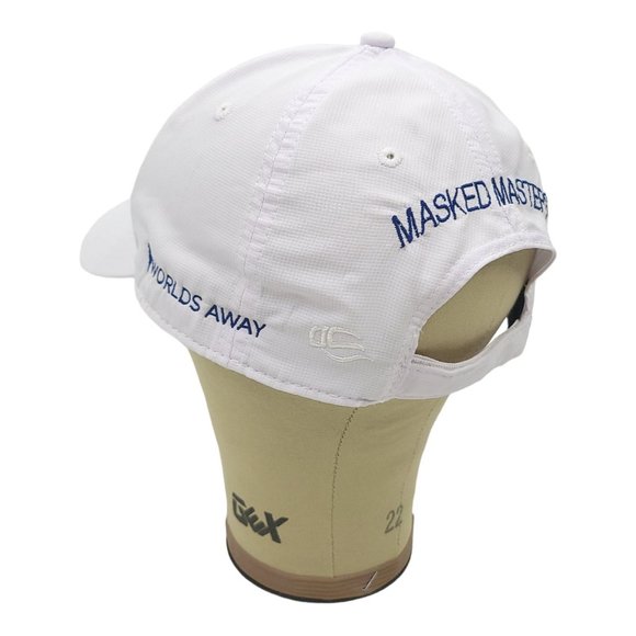 Masked Masters Golf Strapback Hat Trucker Baseball Worlds Away Outdoor Cap Logo - Picture 10 of 12